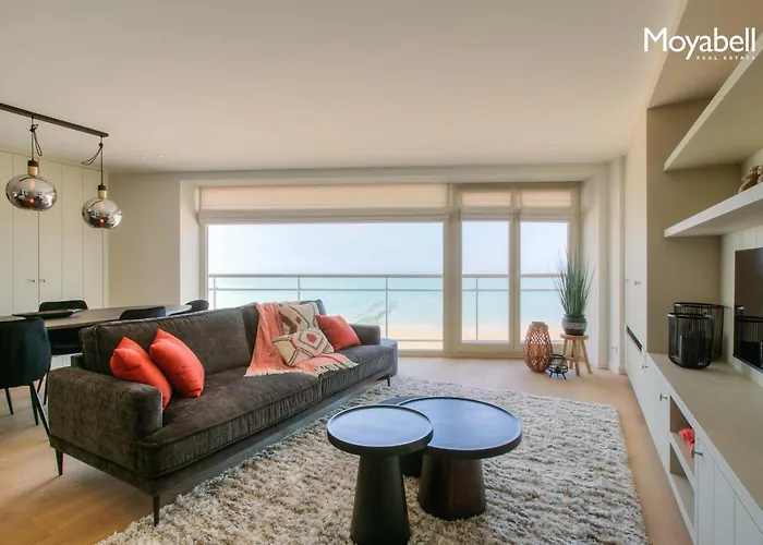 7e Verdiep Met Zeezicht In Voor Max 6 Personen דירה