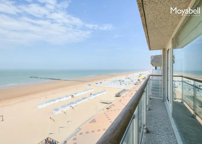 7e Verdiep Met Zeezicht In Voor Max 6 Personen דירה *