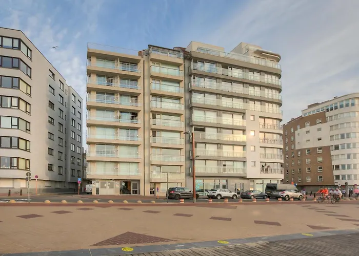 7e Verdiep Met Zeezicht In Voor Max 6 Personen דירה *