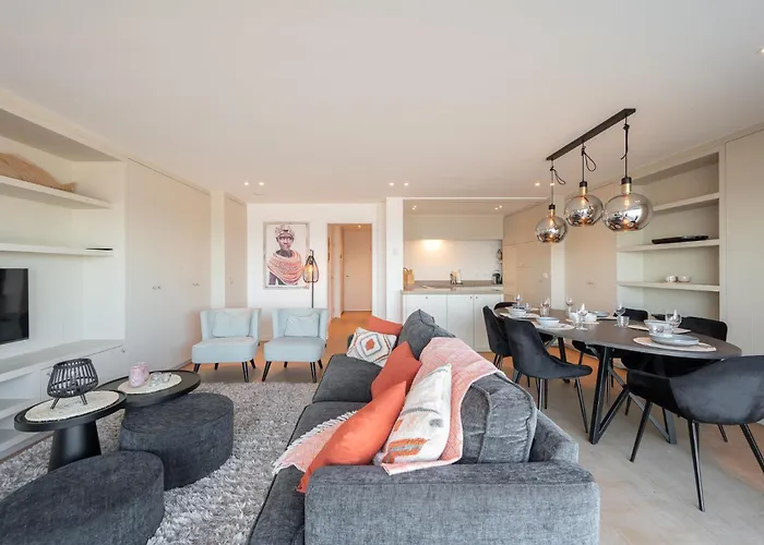 דירה 7e Verdiep Met Zeezicht In Voor Max 6 Personen